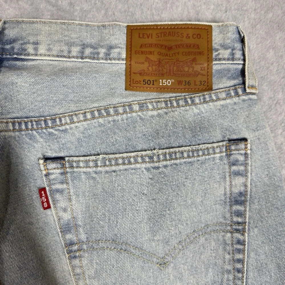 Levi's 501 Jeans Selvedge Mens 30x27 150 Years 150th Anniversary LVC Levis